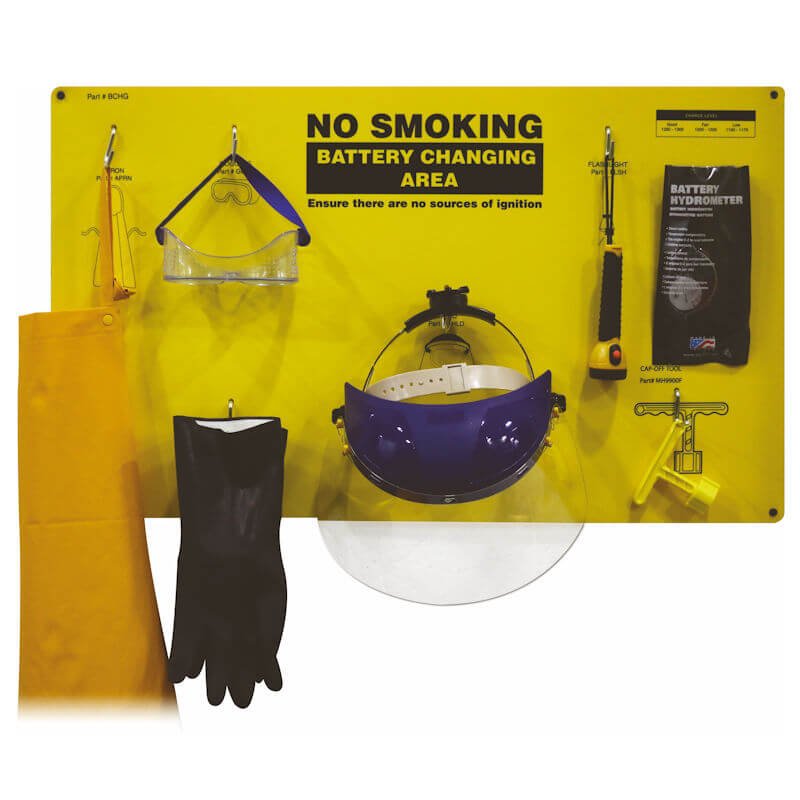 FORKLIFT BATTERY HANDLING PPE KIT - Forklift Safety